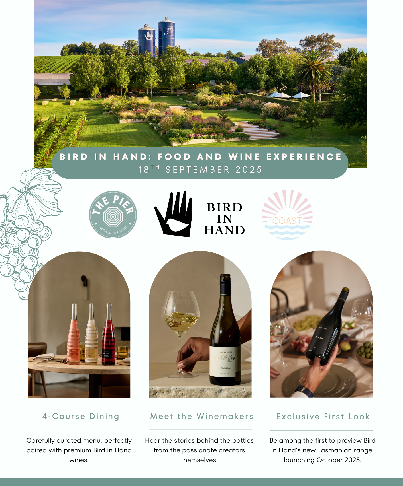 Bird In Hand Wine Dinner