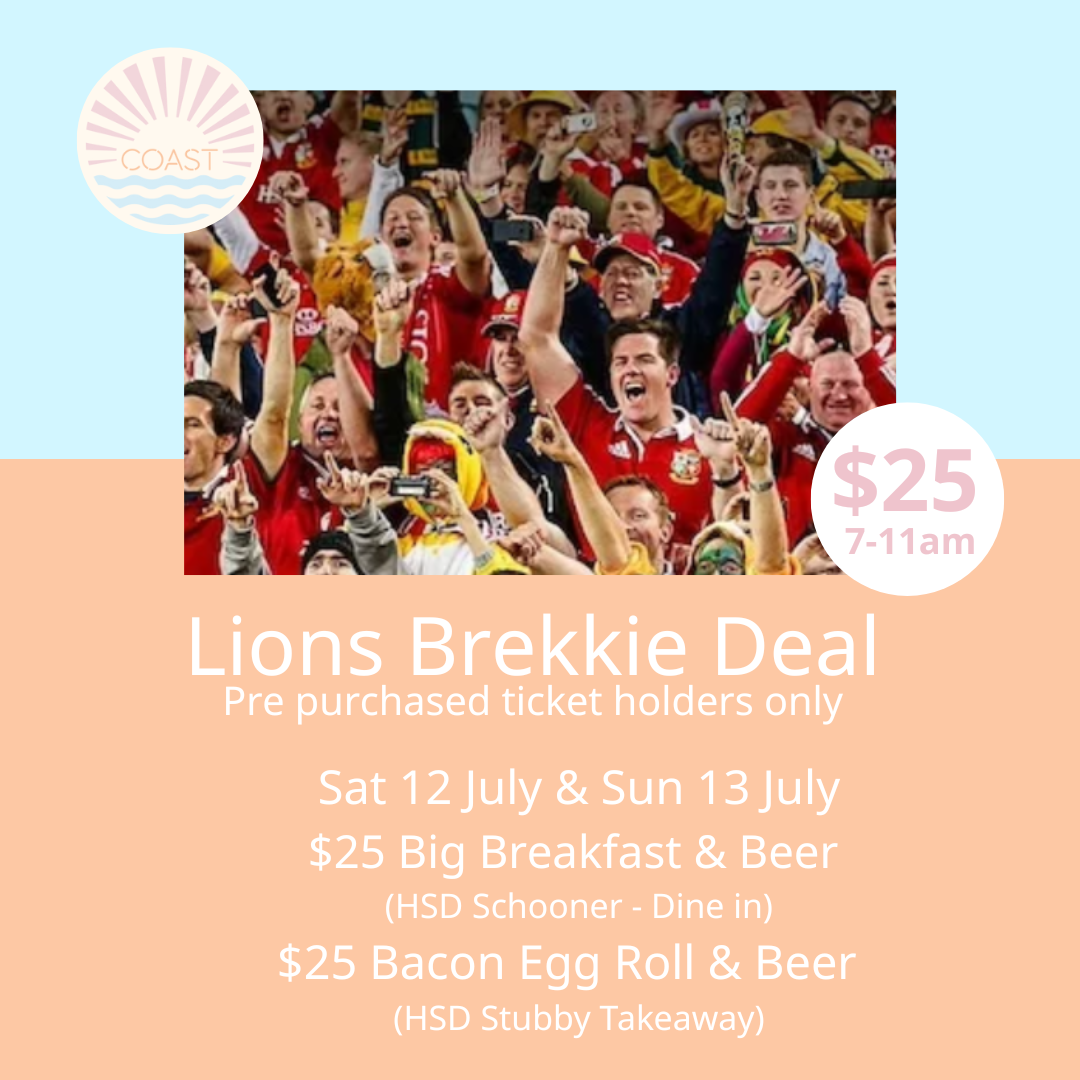 Lions Breakfast Deal